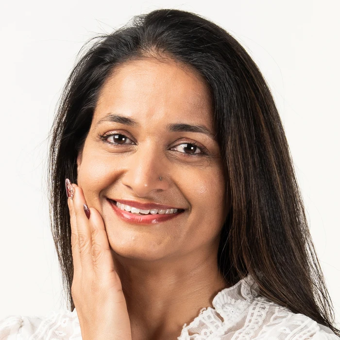 Smiling Indian asian woman