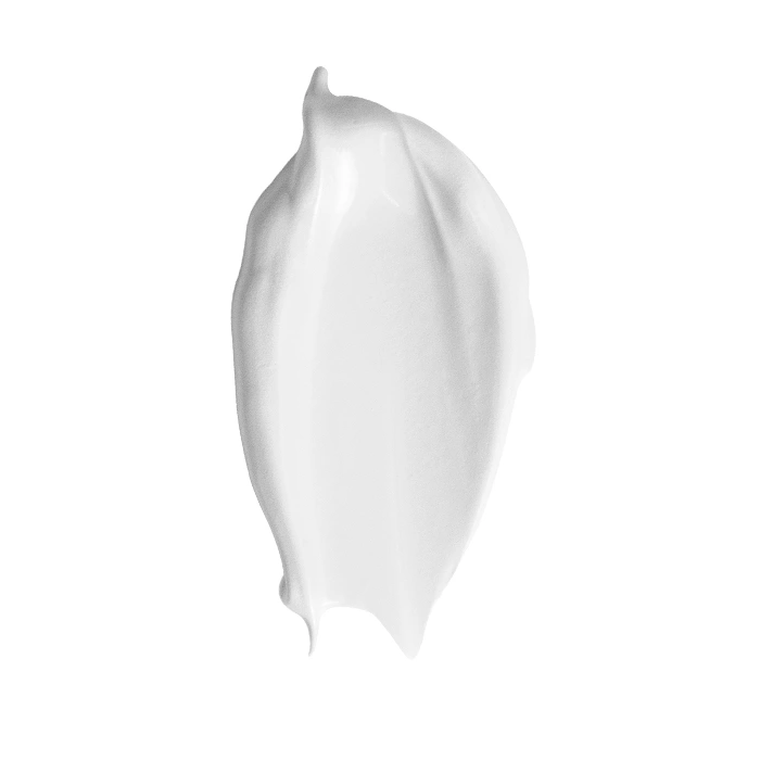 cream isolated on white